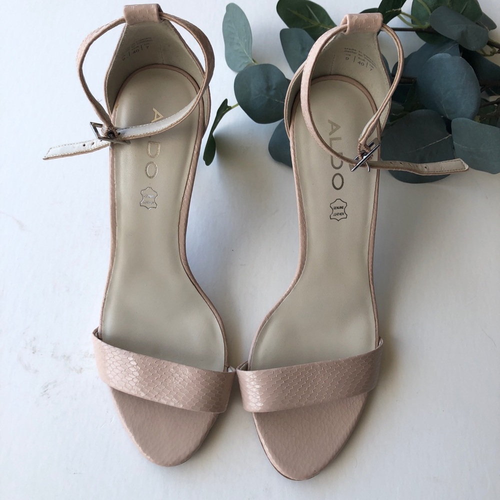 Aldo Ankle Strap Heels - Picture 2 of 6